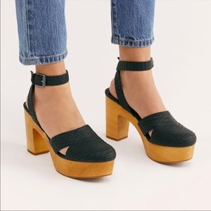 Free people vegan sunset clog